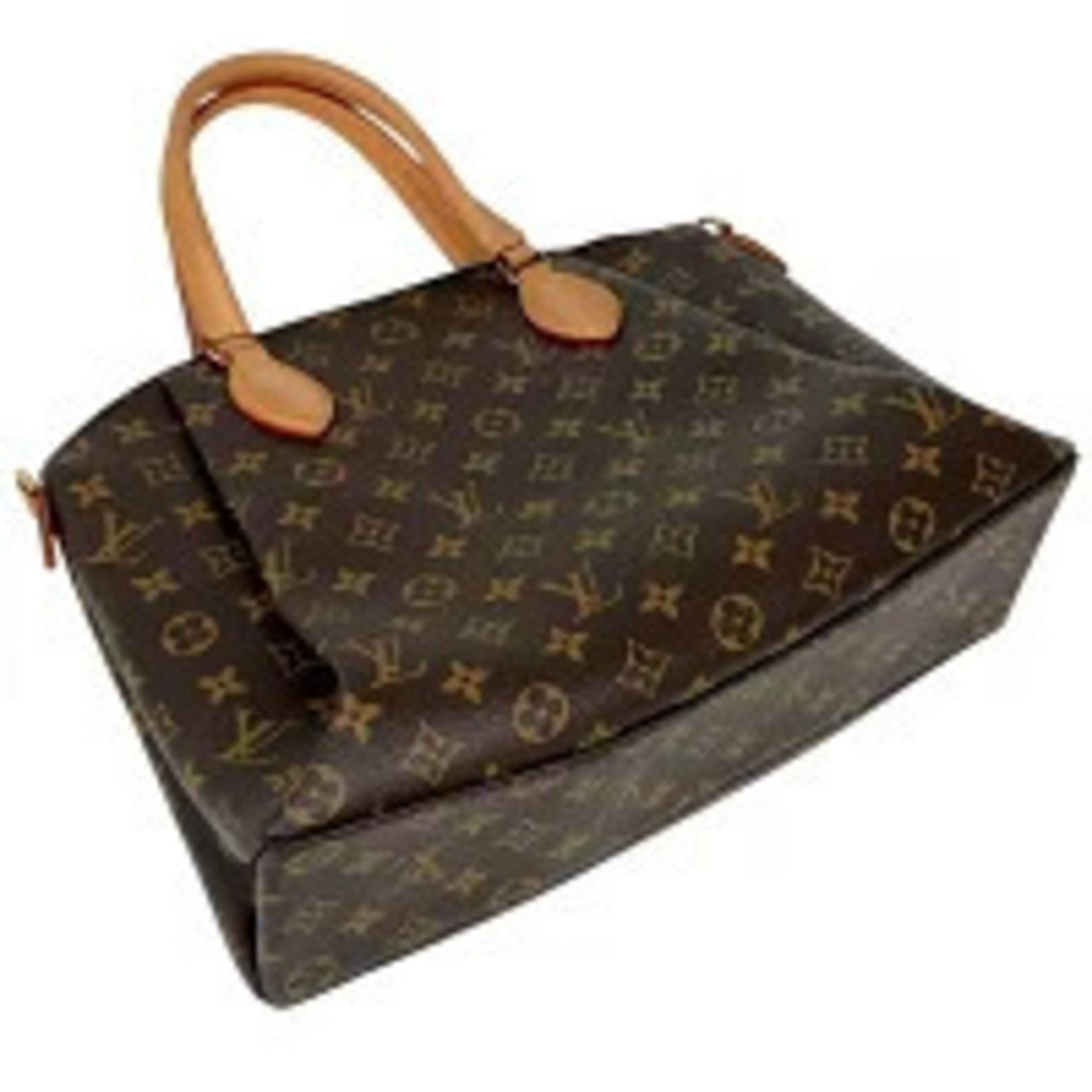 Louis Vuitton Shoulder Brown Bag Handbag Monogram Turenne Brown